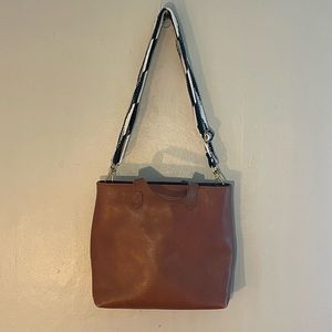 Madewell The Zip-Top Transport Crossbody Bad with Removable Strap